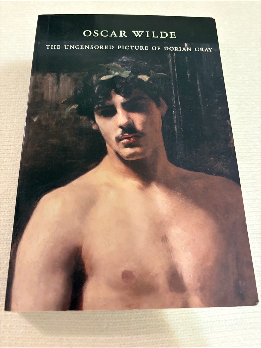 Oscar Wilde The Uncensored Picture of Dorian Gray Paperback Book